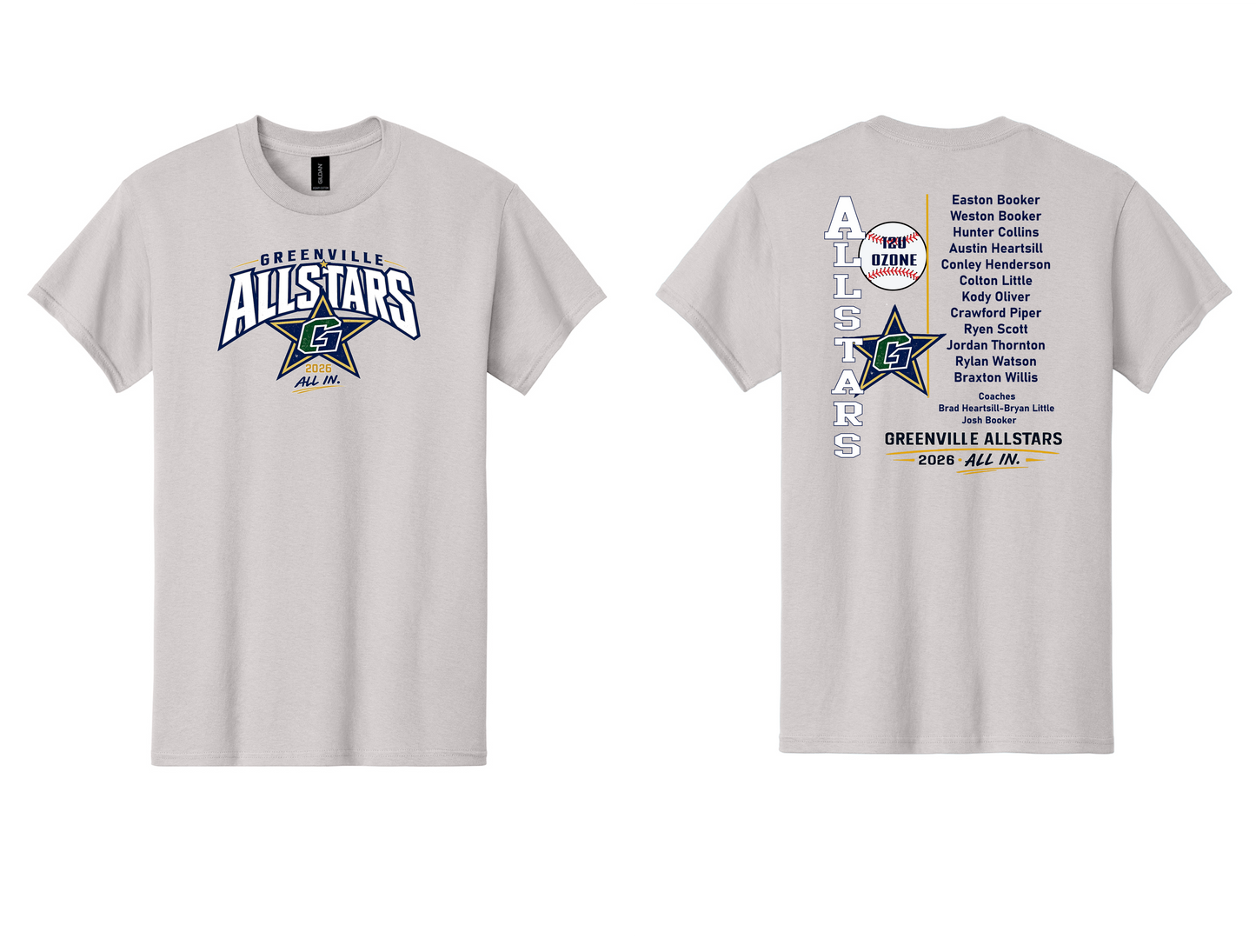 12U Ozone Baseball-Greenville Allstars 2026