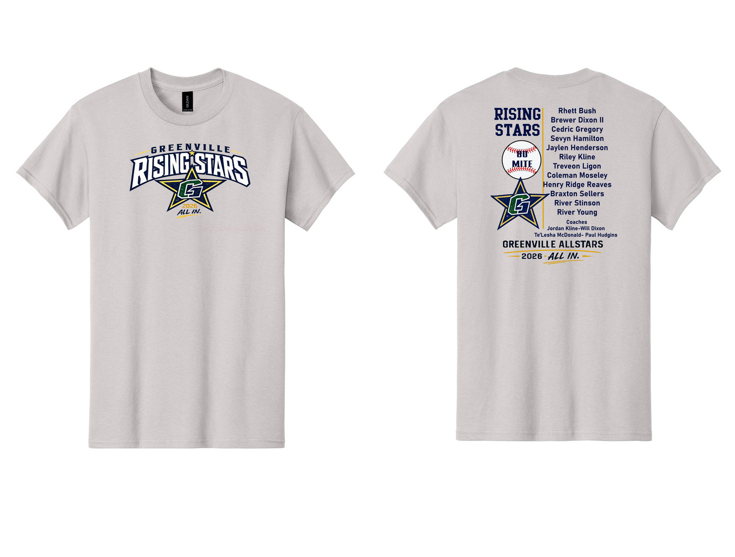 8u Baseball-2026 Greenville Rising Stars