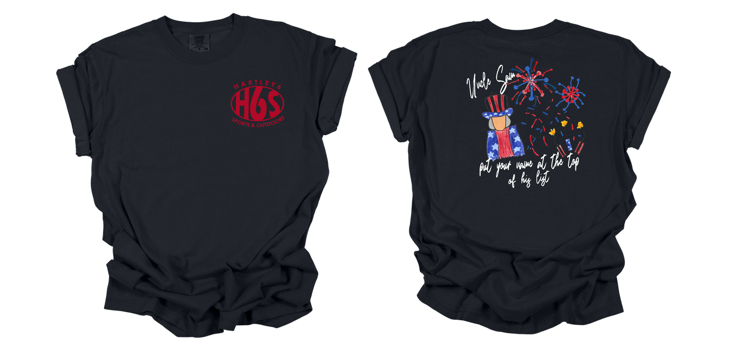 4th of July Hand Drawn Hartley 6 Tshirts