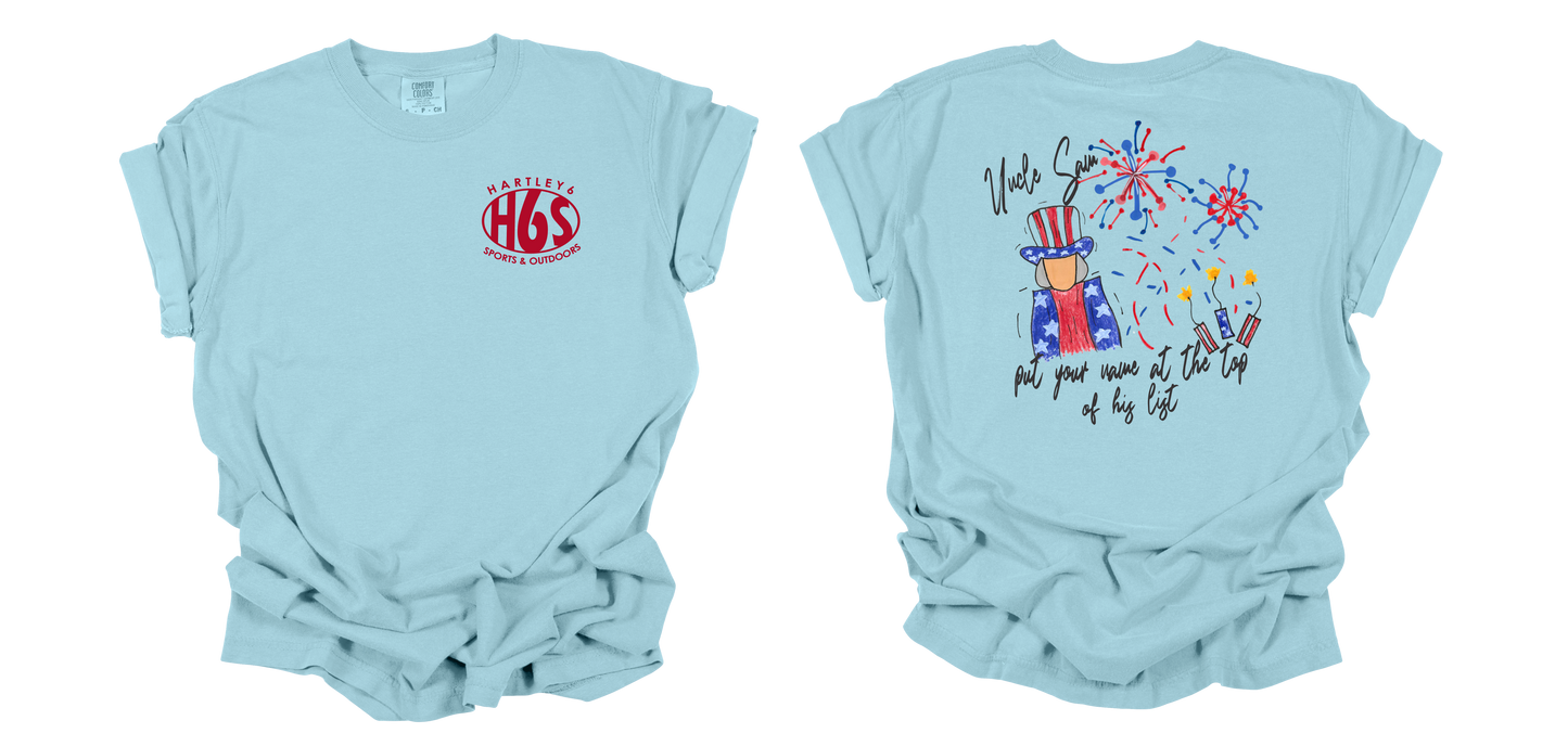 4th of July Hand Drawn Hartley 6 Tshirts