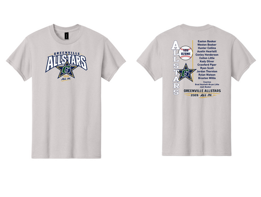 12U Ozone Baseball-Greenville Allstars 2026
