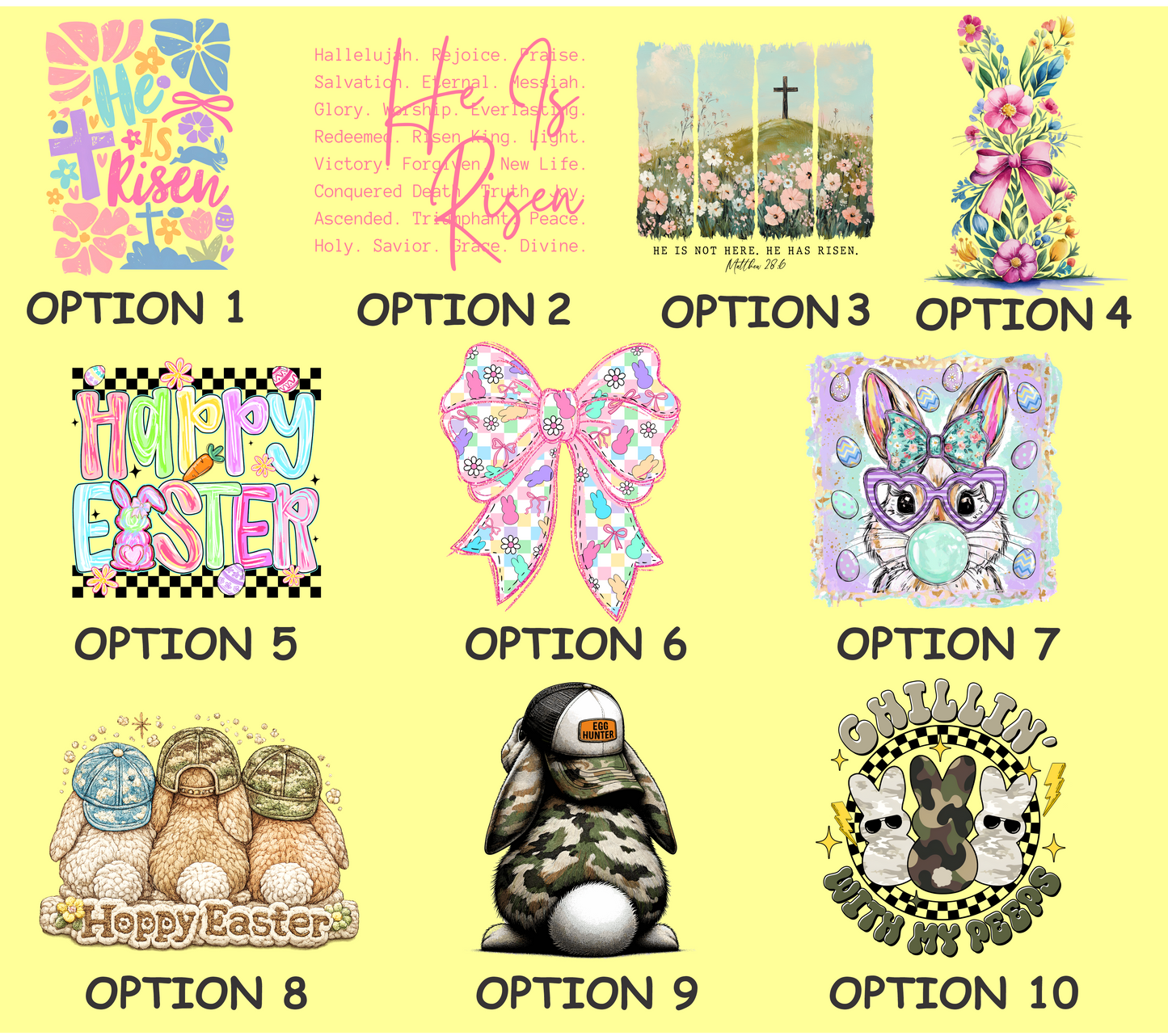 Easter Comfort Color Drop