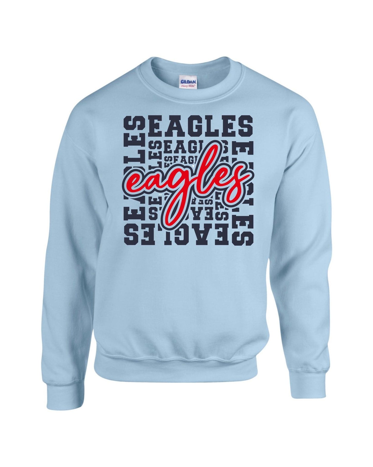 Eagles Eagles Eagles Crewneck Sweatshirt