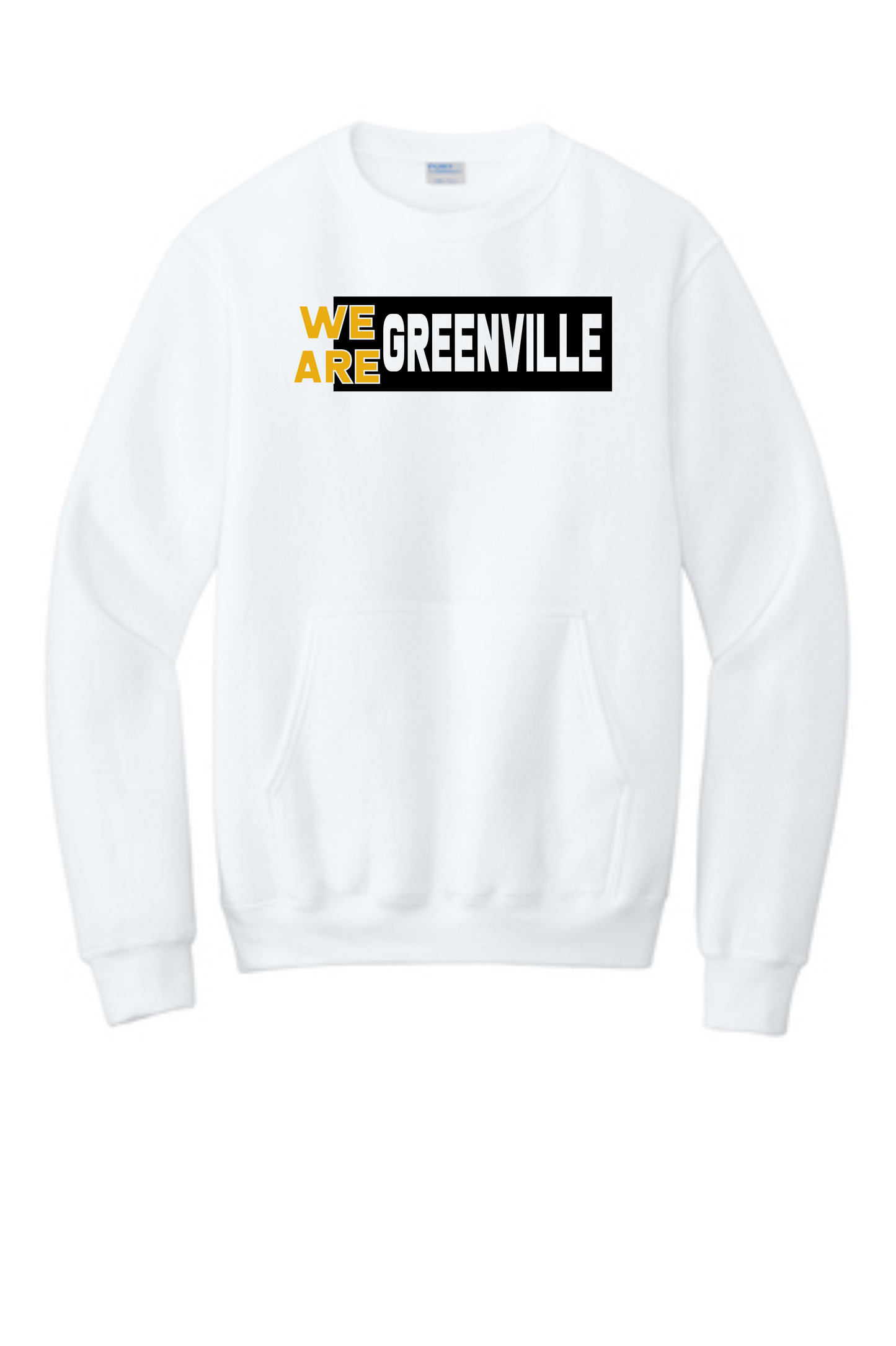 We are Greenville- CrewNeck Sweatshirts with Pockets