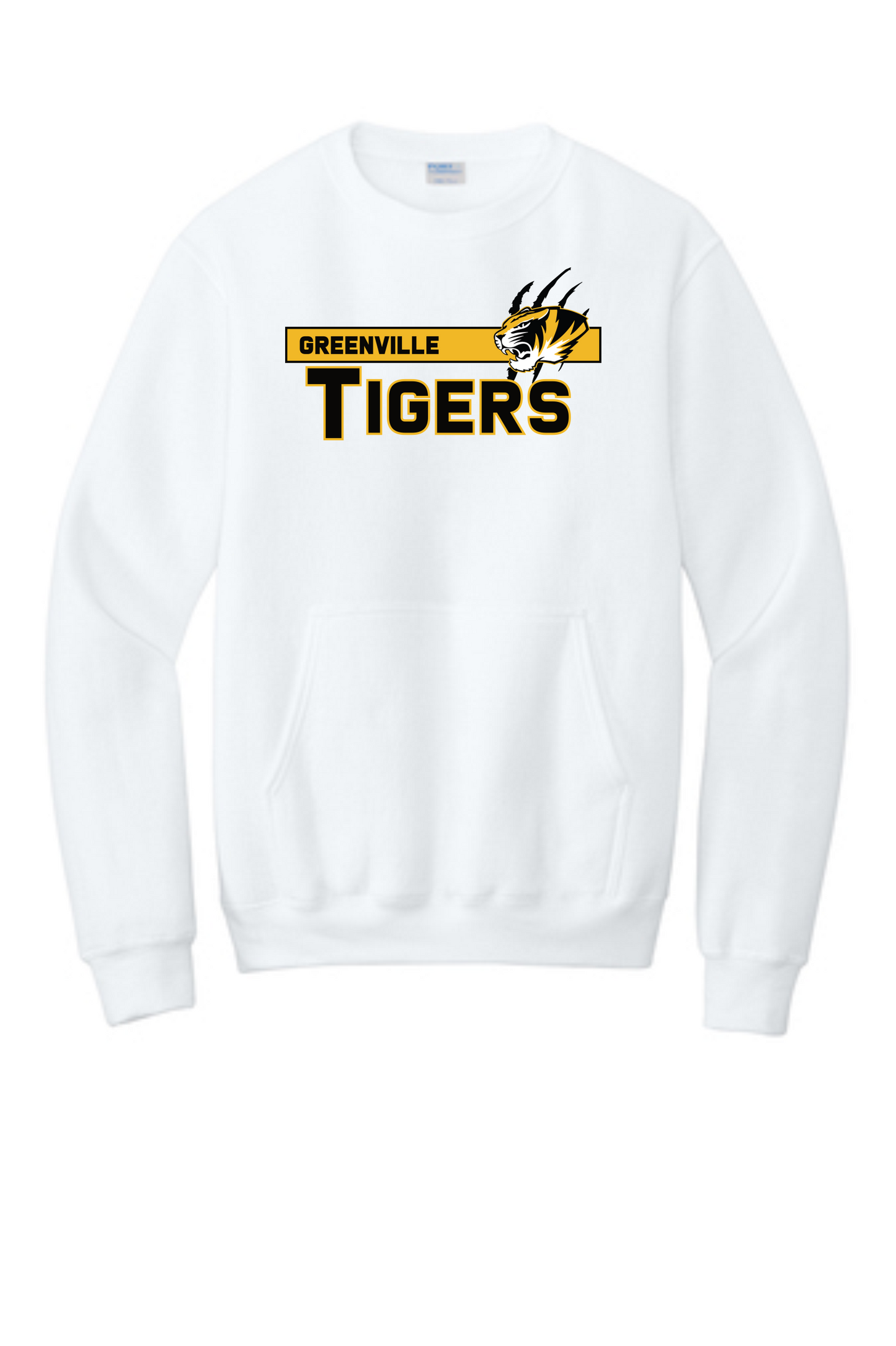 Greenville Tigers- CrewNeck Sweatshirts with pockets